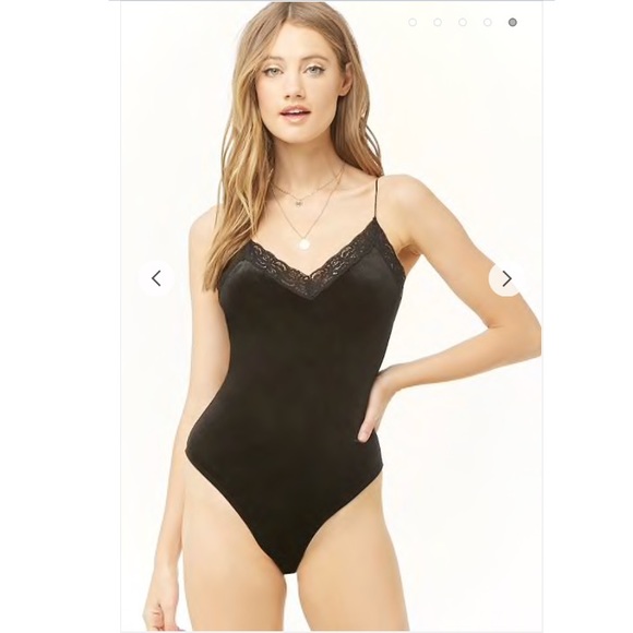 SOLD!! Black lace bodysuit - Picture 5 of 5